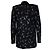Balenciaga Blazer mit Kristall-Eiffelturm Schwarz