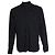 Camicia a pois stampata V di Saint Laurent in nero 2017