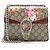 Borsa a Spalla Piccola Gucci GG Supreme Blooms Dionysus Marrone Beige