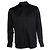Camicia in seta nera a righe Saint Laurent 2018 Nero