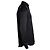 Camicia in seta nera a righe Saint Laurent 2018 Nero - vista 4