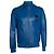 Blaue Lederjacke Philipp Plein
