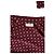 Camicia con stampa a rombi Saint Laurent Rosso Bordò - vista 5