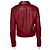 The Row, chaqueta de motociclista de cuero rojo Roja - vista 3