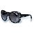 Chanel, lunettes de soleil surdimensionnées grises - vue 2