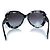Chanel, lunettes de soleil surdimensionnées grises - vue 4