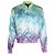 Amiri, Giacca bomber in seta acquerellata Multicolore