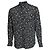Camicia stampata con teschio nero e paisley Saint Laurent 2018 Multicolore