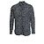 Camicia a pois blu e bianchi Saint Laurent Multicolore