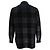 Camicia a paillettes a scacchi Saint Laurent 2018 Nero - vista 2