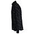 Saint Laurent, Camicia nera con righe diagonali Nero - vista 2