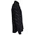 Saint Laurent, Camicia nera con righe diagonali Nero - vista 4