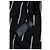 Saint Laurent, Camicia nera con righe diagonali Nero - vista 7