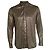 Camisa listrada de lurex preto e dourado Saint Laurent Multicor