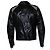 Céline Celine, Lederjacke mit Metallnetz Schwarz - Ansicht 2