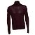 Saint Laurent, Gestreifter Pullover in Schwarz und Bordeaux Mehrfarben