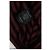 Saint Laurent, Gestreifter Pullover in Schwarz und Bordeaux Mehrfarben - Ansicht 6