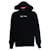 Schwarzer Kapuzenpullover Supreme