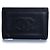Chanel, porta carte in pelle nera martellata Nero