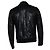 Giacca trucker western Hedi Slimane 2018 di Saint Laurent Nero - vista 3