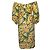 Blumenkleid mit Gürtel von Carolina Herrera Mehrfarben - Ansicht 3