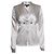 Blusa de seda beige Hysteria de Gucci Castaño