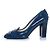 Tod's Tod’s, sapato loafer de couro envernizado Azul - vista 2