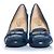 Tod's Tod’s, sapato loafer de couro envernizado Azul - vista 4