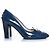 Tod's Tod’s, sapato loafer de couro envernizado Azul - vista 5