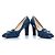 Tod's Tod’s, sapato loafer de couro envernizado Azul - vista 6