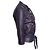 Lila Leder-Bikerjacke von Gucci - Ansicht 4