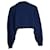 Autre Marque Loulou studio, verkürzter Kaschmirpullover Blau - Ansicht 3