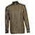 Camicia nera e dorata con stampa greca Versace Multicolore  - vista 1