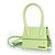 Jacquemus, le chiquito moyen bag in pelle Verde