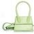 Jacquemus, le chiquito moyen bag in pelle Verde - vista 2