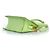 Jacquemus, le chiquito moyen bag in pelle Verde - vista 4
