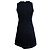 Vestido mini sem mangas com studs Saint Laurent Multicor - vista 2