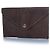 Etro, clutch in pelle con stampa paisley Multicolore
