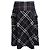 Falda de lana a cuadros Burberry Multicolor - vista 3