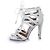Aquazzura, white leather python sandals - view 2