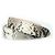 Ceinture Lecce en imprimé serpent clair d'Isabel Marant - vue 2