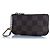 Louis Vuitton, Damier ebene canvas coin pouch Brown - view 2
