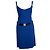 Gucci, blaues Kleid mit Wickelgürtel