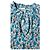 GANNI, blusa plisada con mangas 3/4 Azul - vista 5