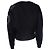 Autre Marque All Saints, Schwarzer Rundhals-Pullover mit Verzierungen - Ansicht 3