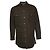 Camicia overshirt verde Strobe FW22 di Rick Owens