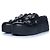 Marc Jacobs, florale Slipper-Sneaker in Schwarz