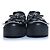 Marc Jacobs, florale Slipper-Sneaker in Schwarz - Ansicht 5