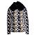 Cappotto afghano corto giallo e nero Prada F/W 2014 Multicolore