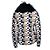 Cappotto afghano corto giallo e nero Prada F/W 2014 Multicolore - vista 3